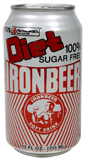 Ironbeer Diet Six Pack 12 Oz Cans